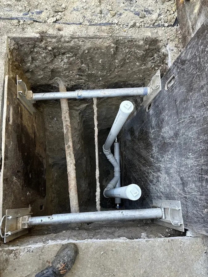 Experienced plumber completing Gas Line Repair work in Mead
